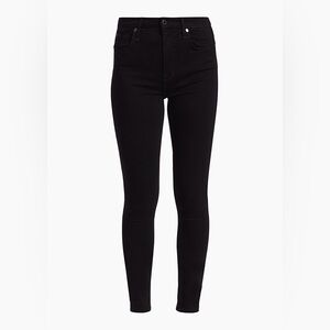 7 For All Mankind Women's Black Skinny Jeans